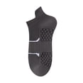 thumbnail image 2 of vzibsiv Mens Socks No Show Thin Free Size Breathable Cushioned Athletic Work Low Cut Thin Sock Dark Gray, 2 of 6