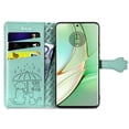 thumbnail image 4 of Funda Cartera FOXDOCK para Motorola Edge 2024 , Flip PU con Relieve de Gatos y Perros, Tarjetero y Soporte, 4 of 6