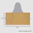 thumbnail image 4 of Dundee Deco 3D Peel and Stick Wall Panels, Almond Sand, Set of 10, Covers 55 sq ft, 4 of 6