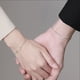 thumbnail image 3 of KAKOWELY 2 pulseras a juego para parejas, pulseras decorativas para parejas, regalo para novio, 3 of 5
