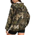 thumbnail image 2 of Garronmavis Camouflage Hunting Hoodies for Women Oversized Sweatshirts Warm Soft Women's Zip Up Hoodies Long Sleeve Sweatshirts Loose Comfy Fall Fashion Outfits Casual Sweaters, 2 of 7
