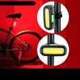 thumbnail image 2 of kurtrusly Bike Rear Light Set COB LED Headlight Bicycle Light 7 Lighting Mode Night Safety Riding Tail Lamp, 2 of 9