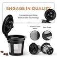thumbnail image 2 of Tazas K reutilizables Filtros de café K Cup recargables para cafetera (1PCS), 2 of 4