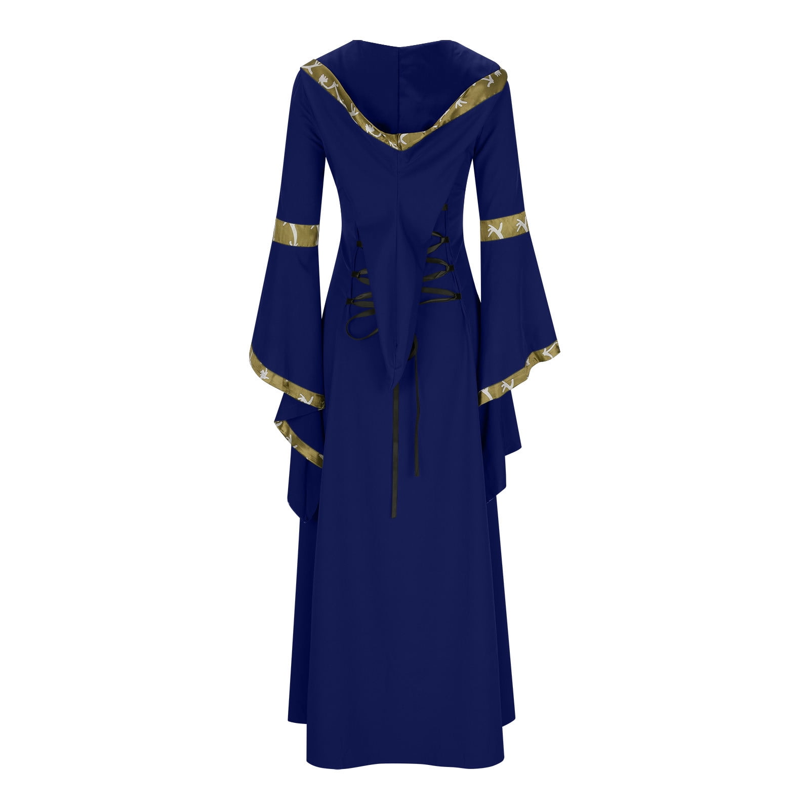 Hvot&aat Women Medieval Renaissance Dress Victorian Long Dress Costume Halloween Cosplay Retro Gowns