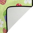 thumbnail image 4 of Coolnut Forest Floral Pattern Lightweight Carpet Mats, 5'3" x 4' Area Soft Rugs, Floor Mat Rug Home Decoration for Kids Room Living Room, 63"x 48", 4 of 6