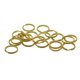 thumbnail image 2 of 20 Piezas de tón con Bordes Lvero Lvero Dividido Lves Cadena Titur Broches de Joyería Ganchos Bolsas Macarena Anillos de llavero de latón, 2 of 8