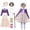 Purple, variant on 100-Day Kindergarten Set - Children's Grandmother Clothing - 100-Year-Old Grandmother's Princess Dress - Suitable for 8 - 9-Year-Old Girls - Pink\Purple Version
