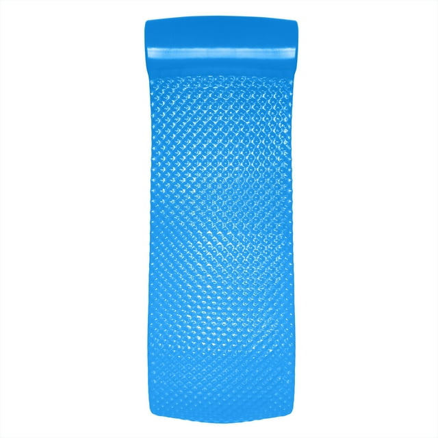 TRC Recreation Super Soft 2” Thick Swimming Pool Float Mat, Bahama Blue