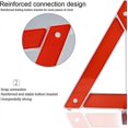 thumbnail image 4 of Panneau d'Avertissement de Décompression de Voiture Véhicule Triangle Réfléchissant Sécurité Routière Pliable-Rouge, 4 of 5