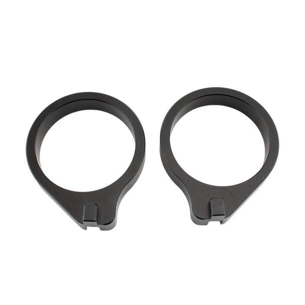 1 par de elevadores de manillar de motocicleta, elevadores de manillar, 12mm de altura, abrazadera de montaje de elevación de motocicleta de aluminio