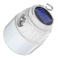 thumbnail image 2 of Linterna LED portátil para acampar | Linterna solar y recargable USB | Luz de emergencia impermeable IP65 | Función de banco de energía | Uso en interiores y exteriores | 10W | 16x11cm | Ligereza, 2 of 8