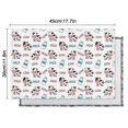 thumbnail image 6 of White Cow Milk Pattern Summer Placemats Table Placemats Set Of 4-Linen Kitchen Washable Placemats Table Mats 11.8"x17.7" Non-Slip Heat Resistant, 6 of 6