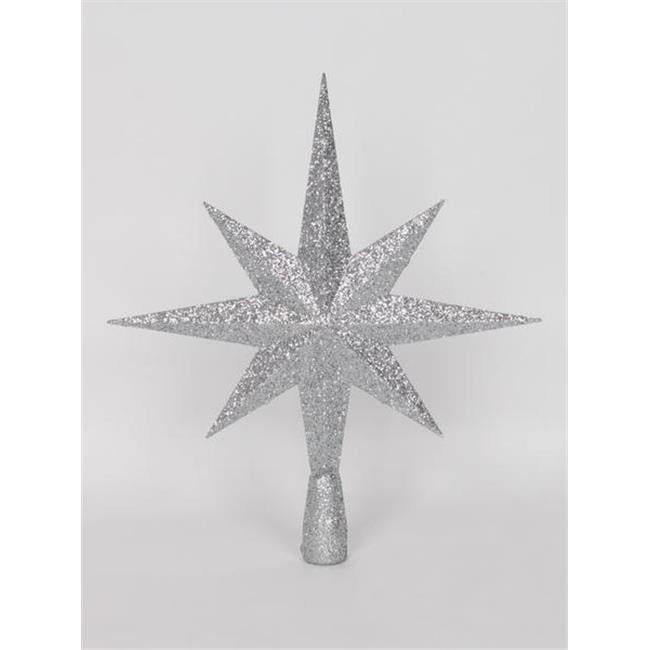 16 in. Silver Star Tree Topper