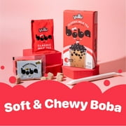 Yulu Foods Instant Boba Classic Milk Tea, Bubble Tea Kit, 3 Drinks