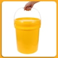 thumbnail image 2 of AURARMLET 1 Bucket Yellow Plastic Storage Pail For Paint Use And Garage Storage, 2 of 7