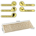 thumbnail image 6 of Sofihas, Beige, Non-Slip Carpet Stair Treads, Floral Stair Treads, 6 of 8