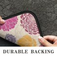 thumbnail image 6 of Pioneer Flower Floral Print Pattern Door Rugs,Washable Non Slip Door Mats Indoor,Decorative Door Mats,Entry Mat Indoor for Entrance,Bedroom,Kitchen,Bathroom,30"x17", 6 of 6