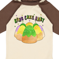 thumbnail image 4 of Inktastic King Cake Baby Mardi Gras Boys or Girls Long Sleeve Baby Bodysuit, 4 of 5