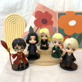 thumbnail image 2 of Magic Student Figure Model Toy Set Hermione Ron Malfoy Anime Figures Toy Hogwarts Student Doll Ornaments Birthday Christmas GiftNo Color box Gao Jinjia LED, 2 of 2