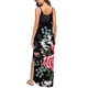 thumbnail image 4 of Elegante mujer Casual con cuello en V vestidos estampados verano sin mangas vestido de jersey OAVQHLG3B Store  lin121212, 4 of 5