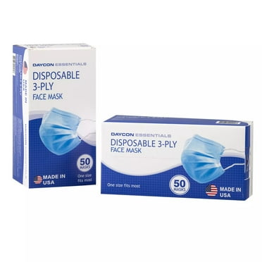 Daycon Essentials 3-Ply Face Mask (50 Count)