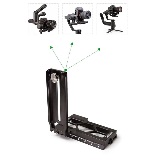 Soporte universal en ranura de licencia Vertical CUTICAT weebillS Estabilizador en forma de L