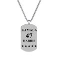 thumbnail image 4 of Collar colgante de acero inoxidable Kamala Harris 2024 NUEVO, 4 of 6