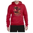 thumbnail image 2 of If It's Not a Dachshund It's Just a Dog Gift | Mens Dog Lover Hooded Sweatshirt Graphic Hoodie, Red, Medium, 2 of 3