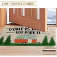 thumbnail image 6 of Camper Door Mat 30 X 17 Inch Camping Doormat Indoor Outdoor Entrance Non Slip Front Door Mats Camper RV Trailer Decor Rubber Back Welcome Mat, 6 of 6