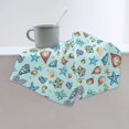 thumbnail image 6 of Bingfone Sea Shells 2 Ultra Absorbent & Soft Hand Towels for Bath, Hand, Face, Gym and Spa-27.5x16in, 6 of 8