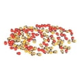 thumbnail image 4 of Wooden Animal Buttons, Adhesive Cute 100pcs DIY Cartoon Buttons Rounded Multipurpose Beautiful  For Clothes For Crafts, 4 of 7