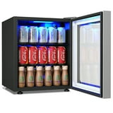 Gymax 60 Can Beverage Refrigerator Beer Wine Soda Drink Cooler Mini ...