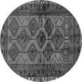 thumbnail image 1 of Ahgly Company Indoor Round Persian Gray Traditional Area Rugs, 8' Round, 1 of 1