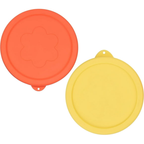 shiyou-1 Cup Silicone Replacement Lids Storage Cover for Pyrex 7202-PC and Anchor Hocking Glass Bowls (Container not Included) 2 Pack Microwave, Dishwasher and Freezer Safe