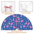 thumbnail image 7 of Cauagu 36" Christmas Tree Skirt Science Experiment Pattern Christmas Tree Decorations Tree Mat for Xmas Decorations Occasion Holiday Home Decor -36", 7 of 7