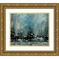 thumbnail image 1 of Tzur, Yair 30x26 Gold Ornate Wood Framed with Double Matting Museum Art Print Titled - End of the World, 1 of 4