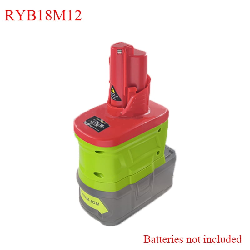 Adapter for Black*and*Decker 20v Battery Convert To Work for Mil*wau*kee 12V Power Tool