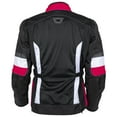 thumbnail image 2 of Cortech Hyper-Flo Air Womens Textile Motorcycle Jacket Rubin LG, 2 of 2