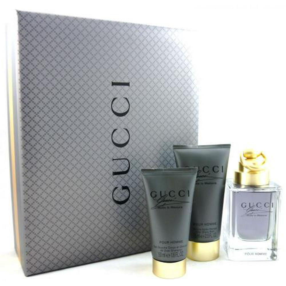 Gucci GUCCI MADE TO MEASURE 3 PCS SET 3 OZ EDT SP and 1.6 ALL OVER