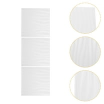 Masteelf 3Pcs 30X12in Fire Retardant PVC Panels for Homeowners Decor
