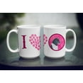 thumbnail image 3 of Pink Akita Coffee Mug 15 oz, 3 of 5
