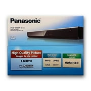 Panasonic DVD Player with Dolby Digital Sound, 1080p HD Upscaling, HDMI & USB Connections - DVD-S700