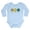 Sky Blue, variant on CafePress - P0447 Skydiver Body Suit - Long Sleeve Cotton Baby Bodysuit