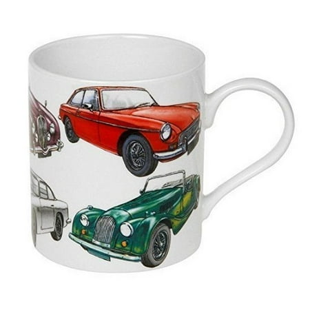 classic cars mug gift boxed by Lesser & Pavey