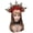 TS 69A3 golden saffl, variant on Yihuala Gothic Headband Dark Crown Headband Bridal Tiaras Flower Princess Headpiece Hair Hoop Flower Tiaras