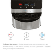 Brio 500 Series Bottle Less Water Cooler Dispenser with Multi Stage Filtration