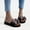 Black, variant on Latrodar Flat Sandals for Women Comfortable Sandals for Women Party Comfortable Stretchy Bow Tie Sandals Pull-On Shoes Low Heel (1"-2") Medium Solid Sandals for Lady Anniversary