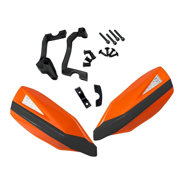 Paramanos de motocicleta, protección de manos, suministros multiusos, accesorios para motocicletas Naranja