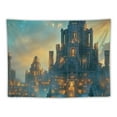 thumbnail image 5 of Autua Fantasy Underwater City Background Legendary City of Atlantis Sunk Underwater, Ancient Civilization Background Theme Party Decoration 60x50inch, 5 of 6