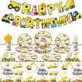 thumbnail image 3 of Decoraciones de fiesta de cumpleaños de construcción, placa temática de vehículo de ingeniería, pancarta de globo para Baby Shower, suministros de fiesta para niños, 3 of 4